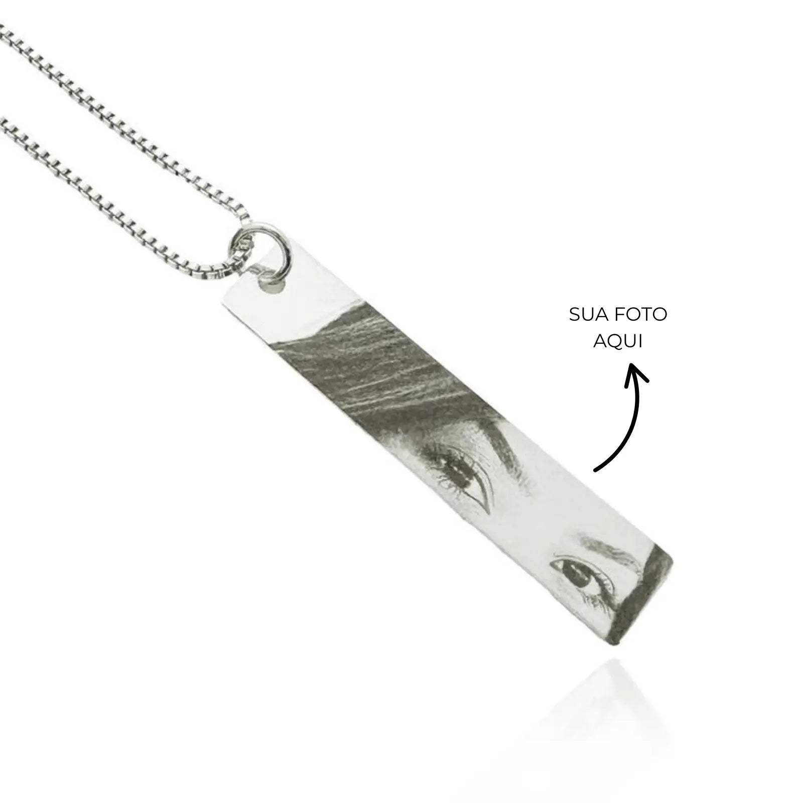 Colar com Pingente Personalizado em Prata 925