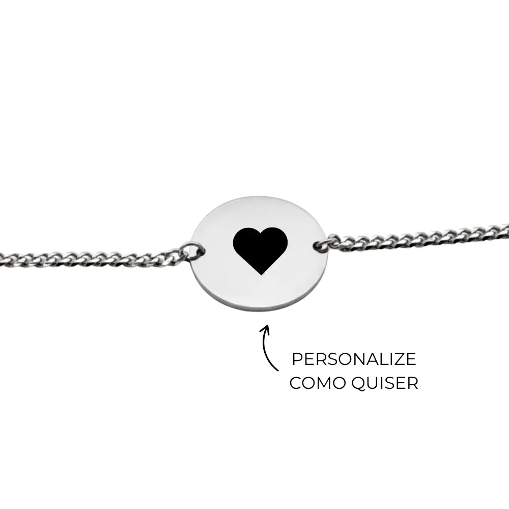 Pulseira Medalha Personalizada - Imagem