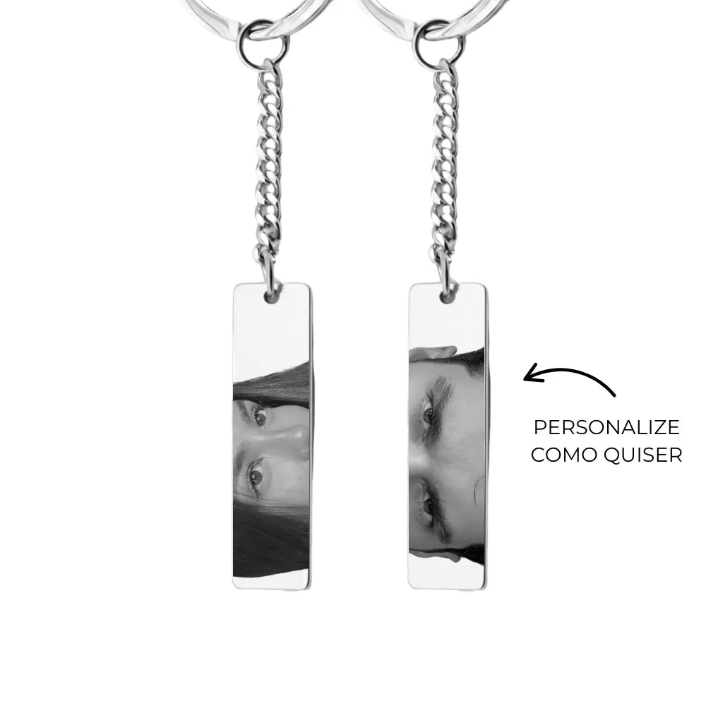 Kit de Chaveiros com Pingentes Personalizados