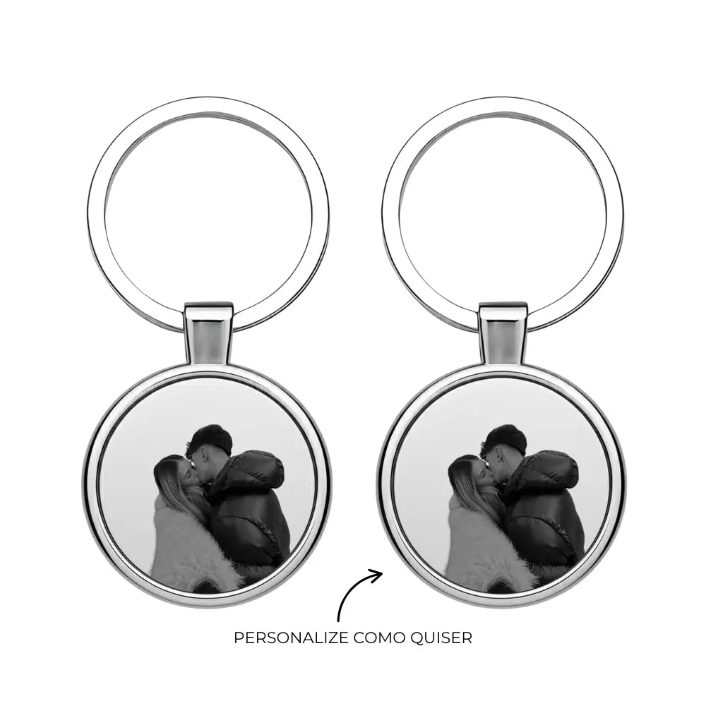Kit de Chaveiros Redondos Personalizados