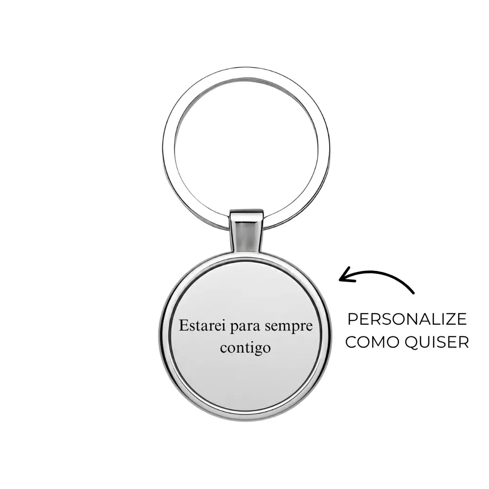 Chaveiro Redondo Personalizado