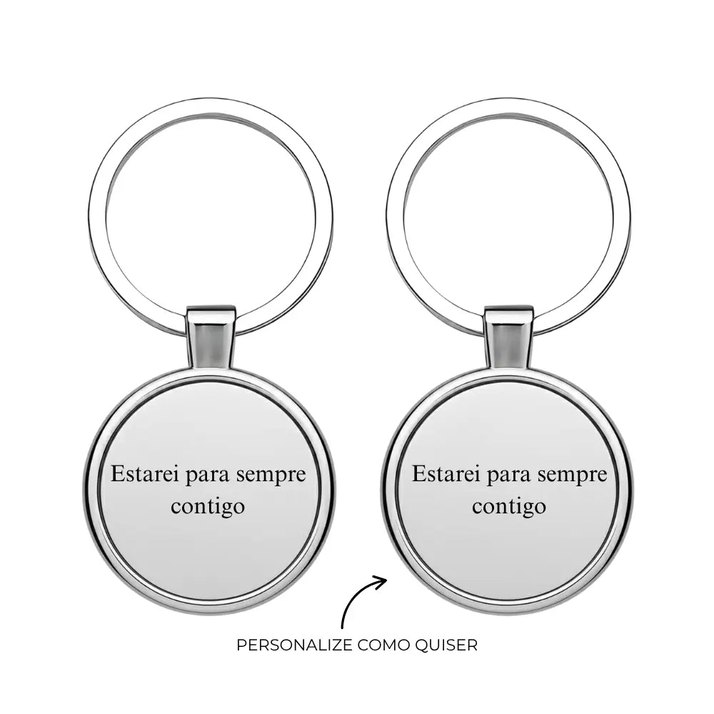 Kit de Chaveiros Redondos Personalizados