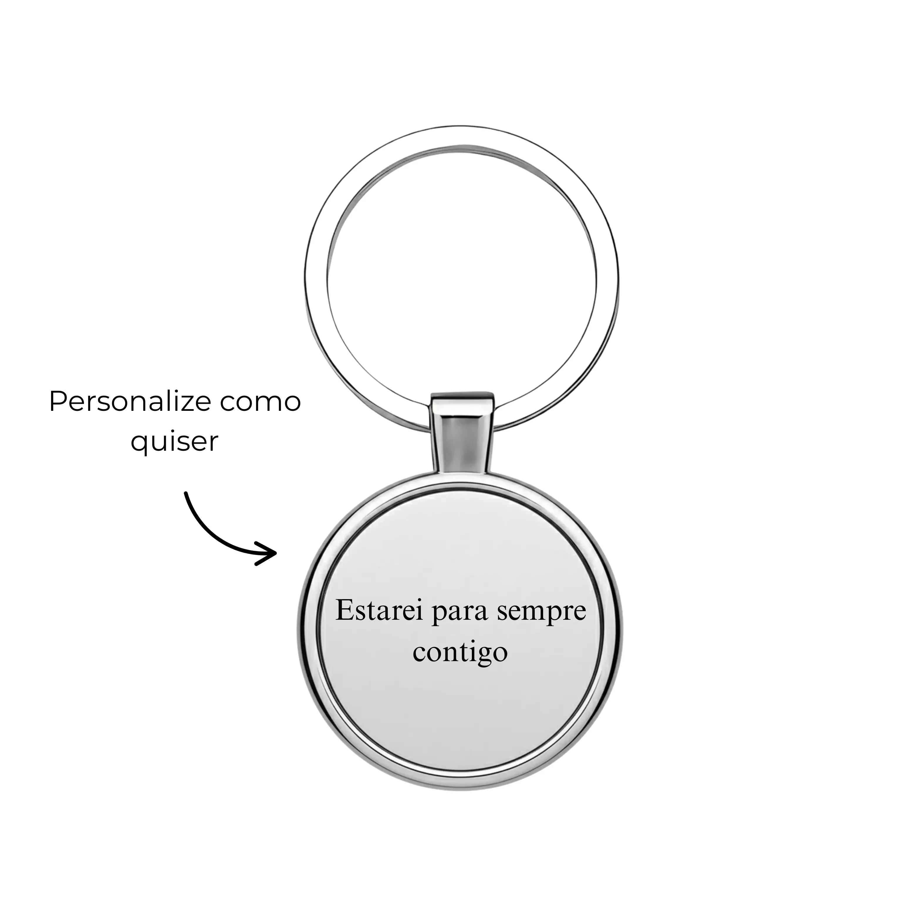 Chaveiro Redondo Personalizado