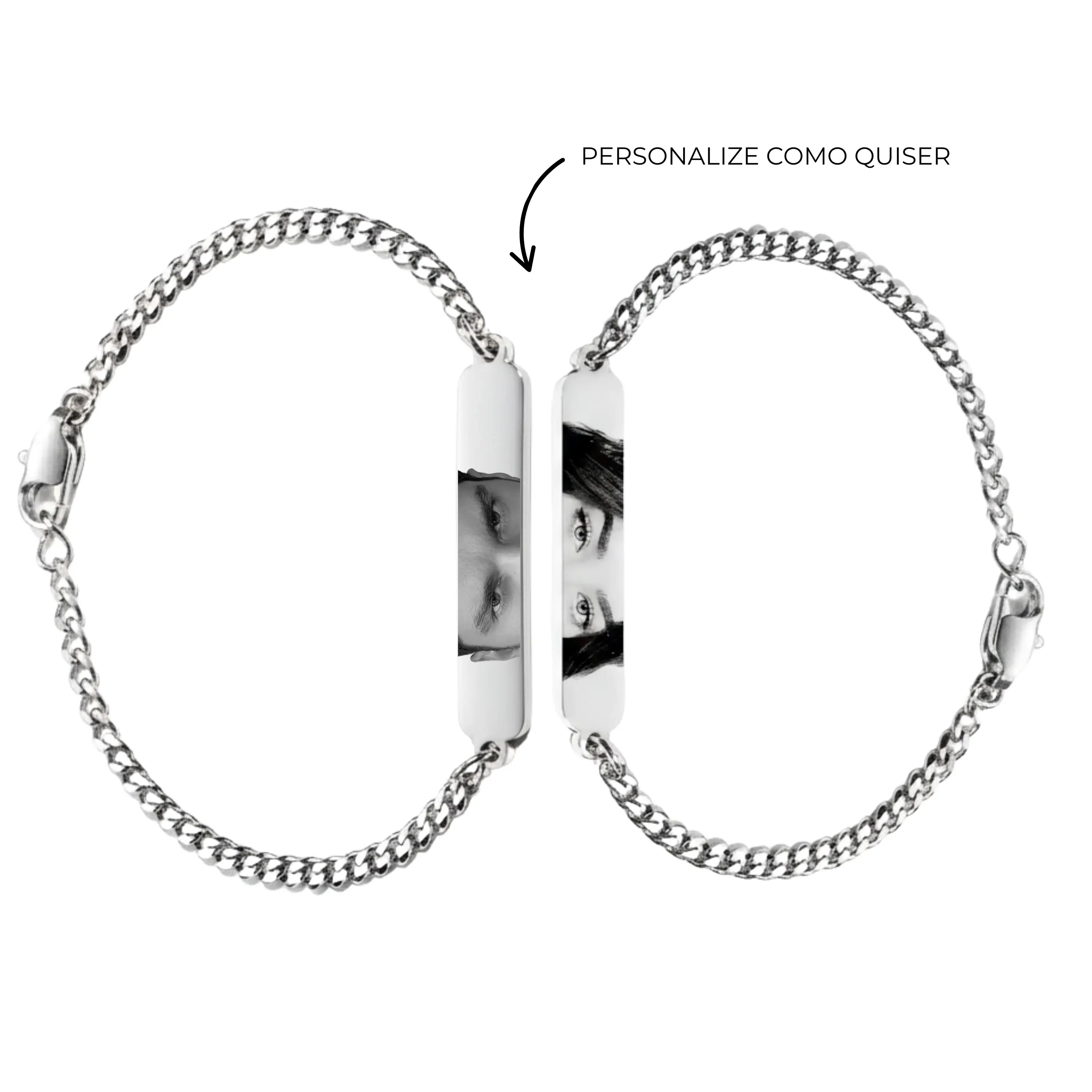 Kit de Pulseiras Personalizadas + Chaveiro de Brinde