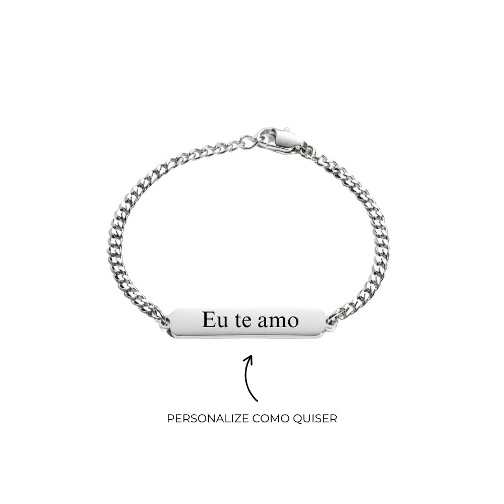 Pulseira Personalizada  - Texto