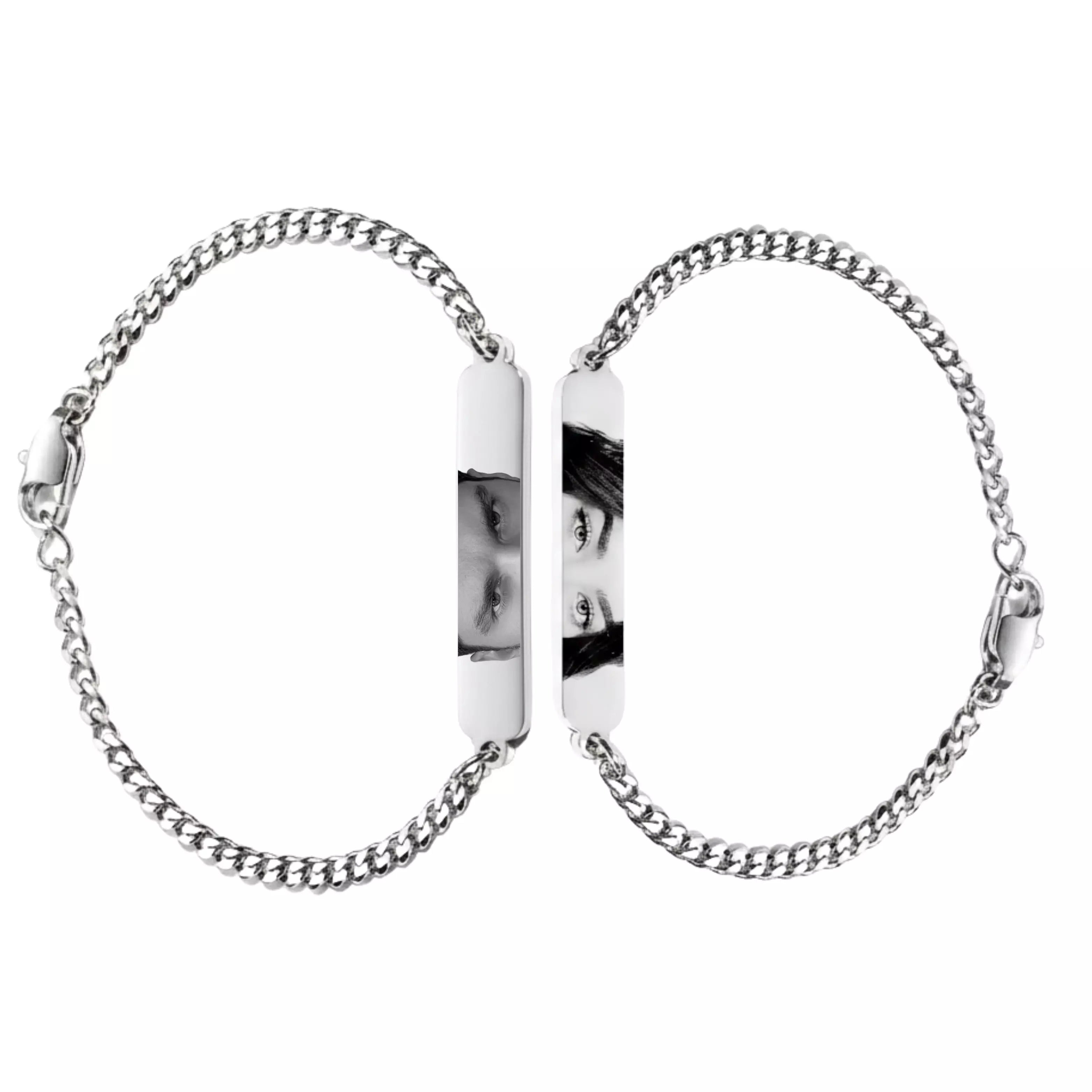 Kit de Pulseiras Personalizadas + Chaveiro de Brinde