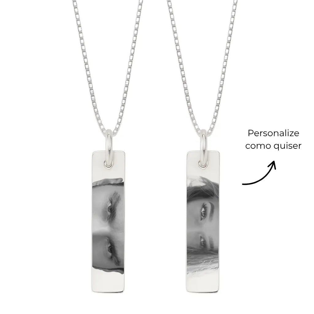 Kit de Colares com Pingentes Personalizados em Prata 925