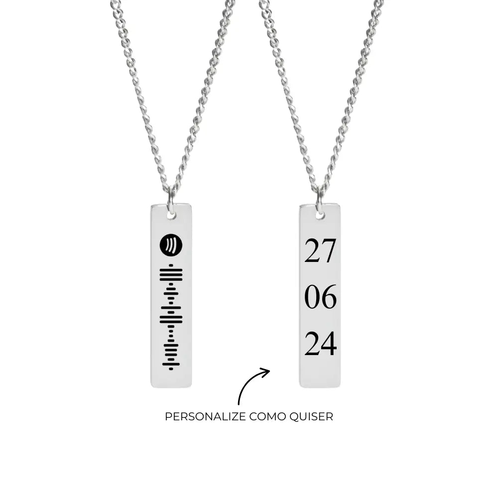 Kit de Colares com Pingentes Personalizados + Chaveiro de Brinde