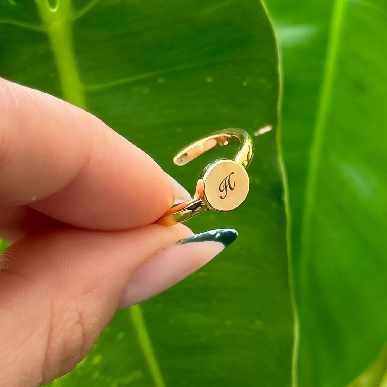 Anel Personalizado - Inicial