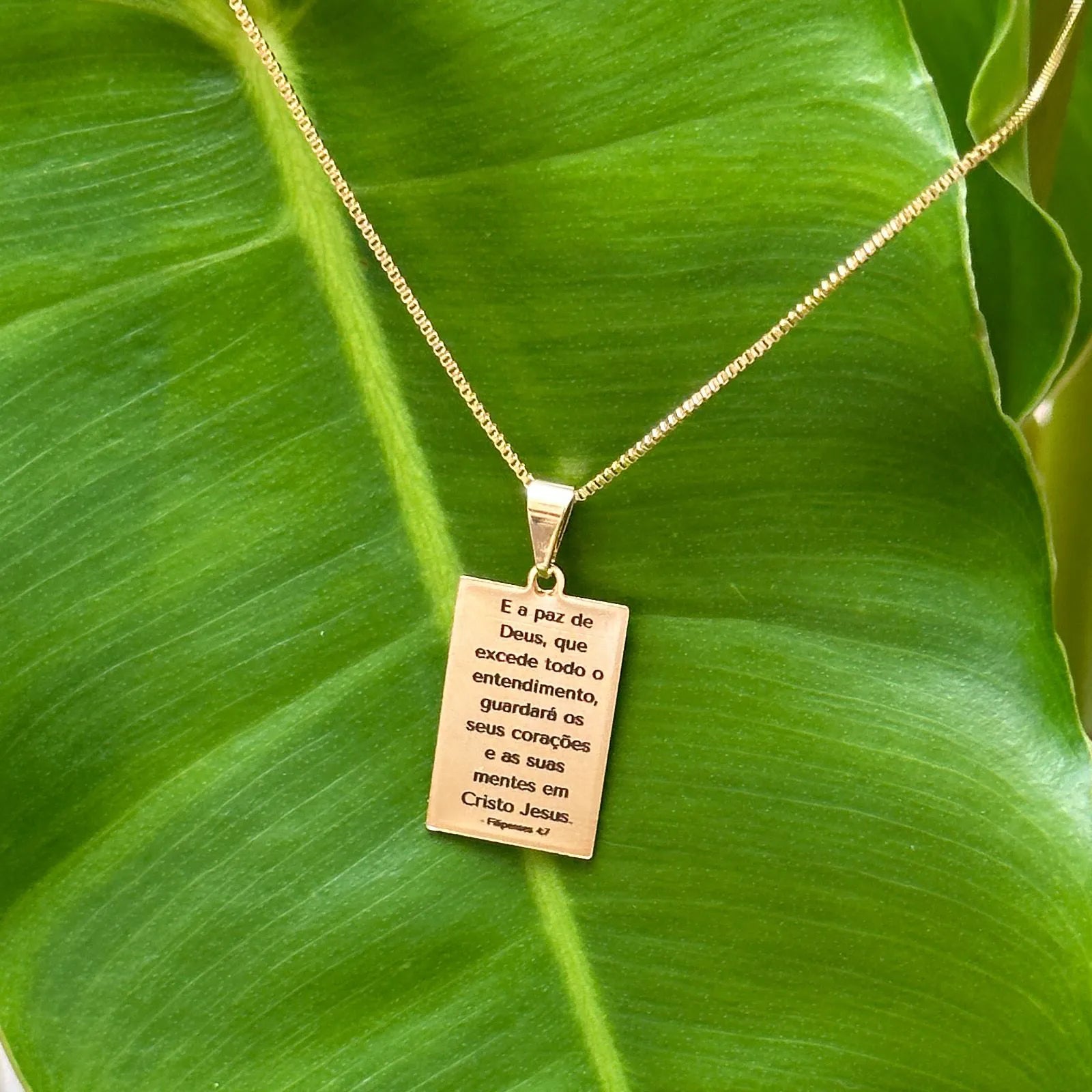 Colar Verso Eterno - Frase